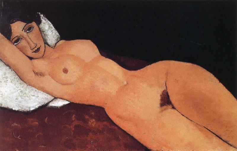 Amedeo Modigliani Reclining nude oil painting image